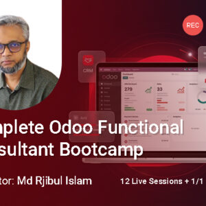 Complete Odoo Functional Consultant Bootcamp.
